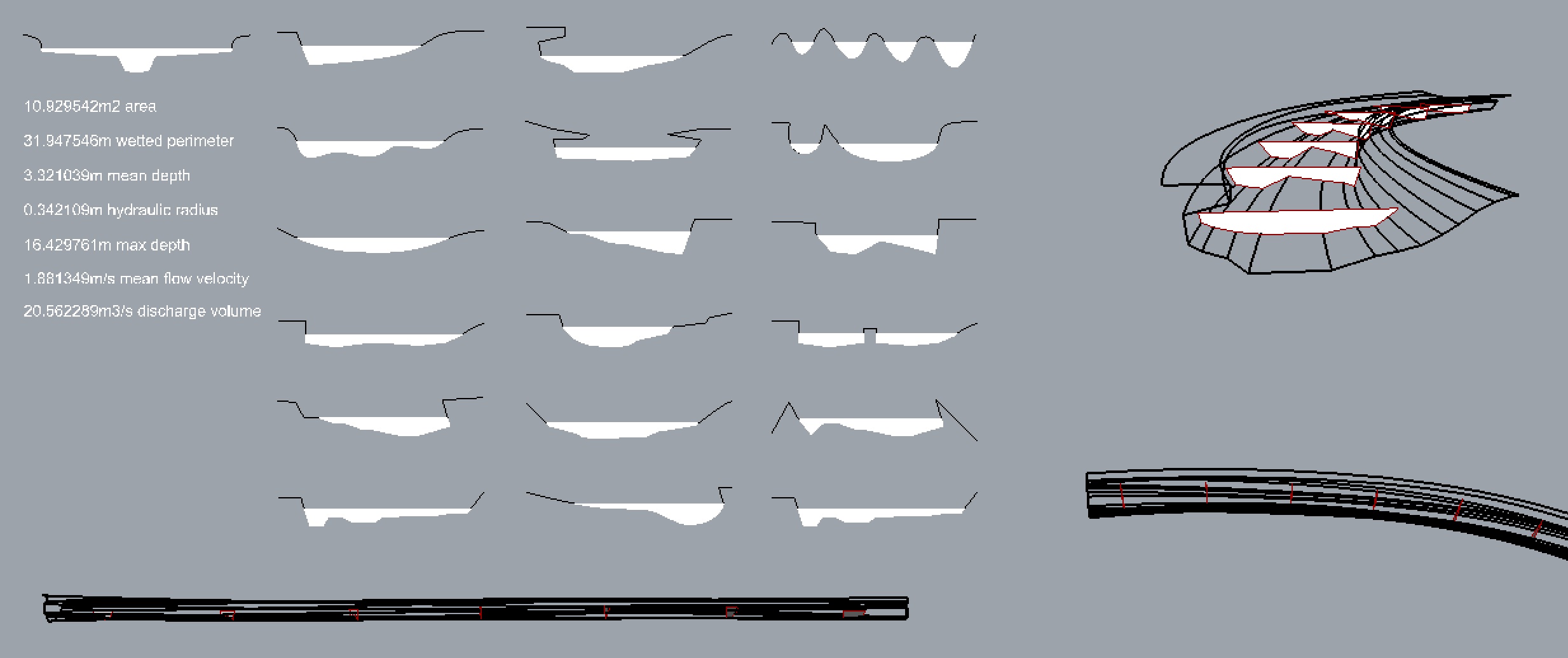 Images of the channel tool applied to various geometries